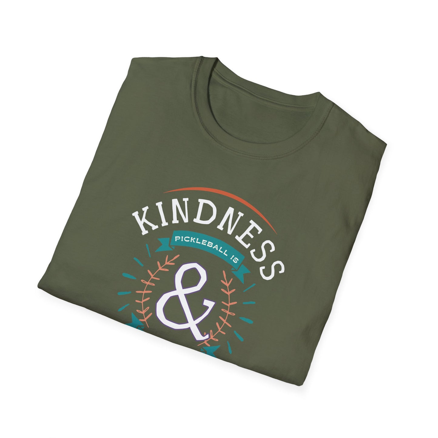 Kindness & Respect. Pickleball is All About It. Pickleball Shirt.