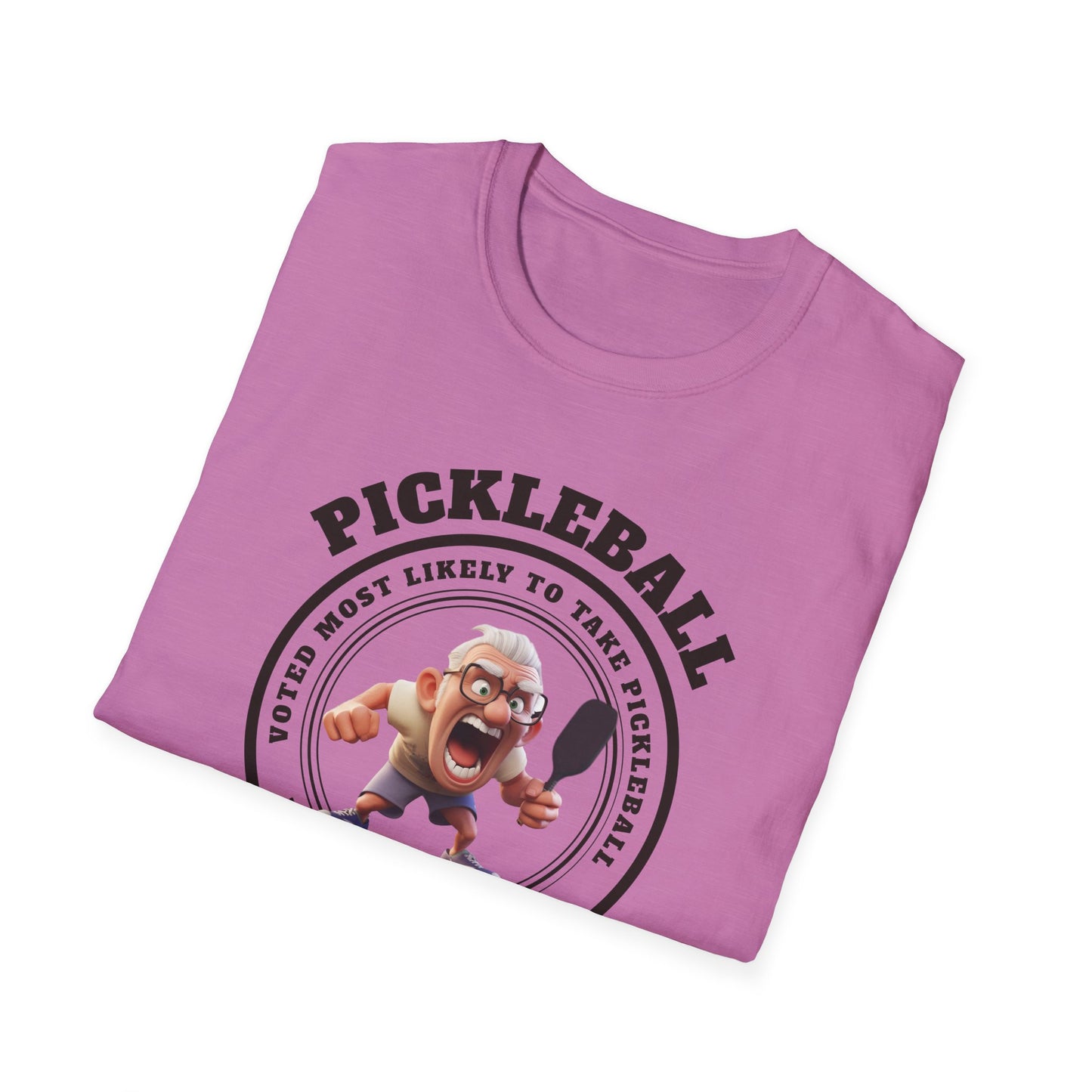 Voted Most Likely. Pickleball Tee.