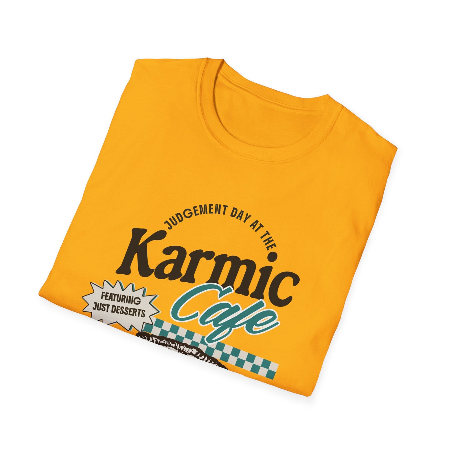 Karmic Cafe. Fun Tee.