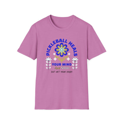 Pickleball Heals. Pickleball Tee.