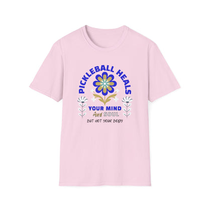 Pickleball Heals. Pickleball Tee.