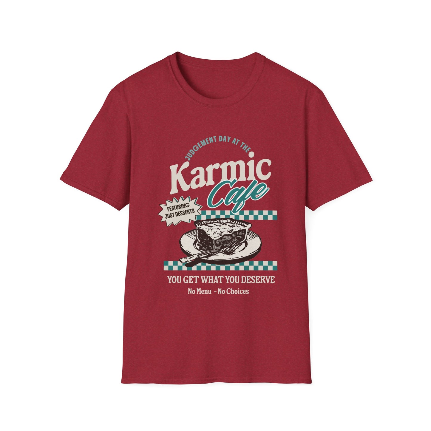 Karmic Cafe. Fun Tee.