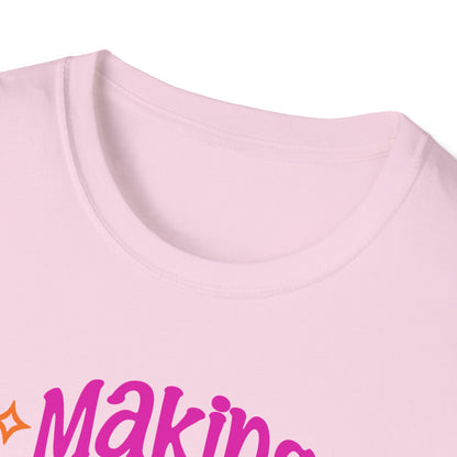 Making the World Happier. Pickleball Tee.