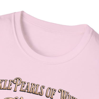 PicklePearls Of Wisdom.  Pickleball Tee.