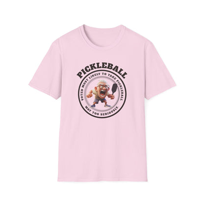 Voted Most Likely. Pickleball Tee.