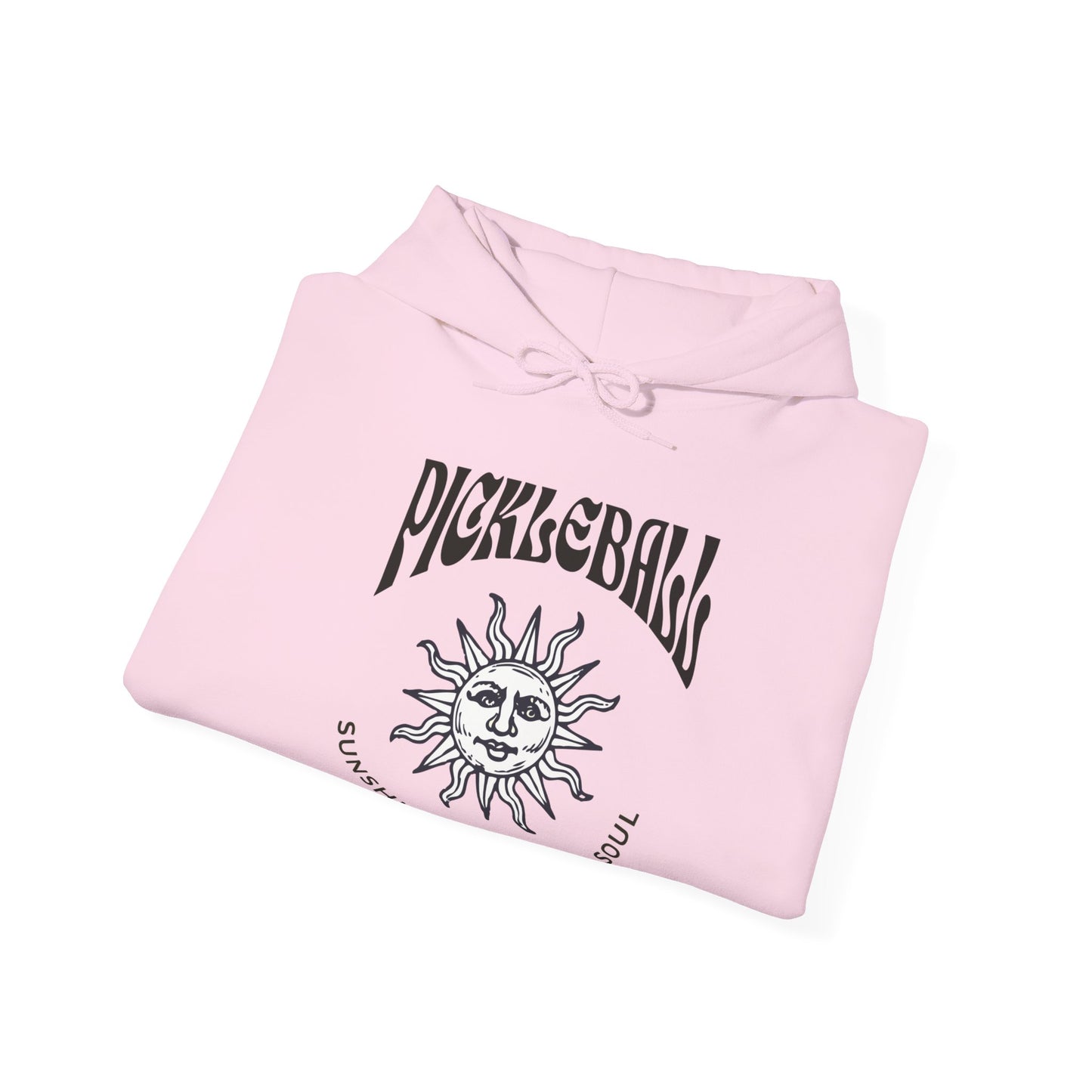 Pickleball. Sunshine for your soul. Unisex Heavy Blend™ Hooded Sweatshirt