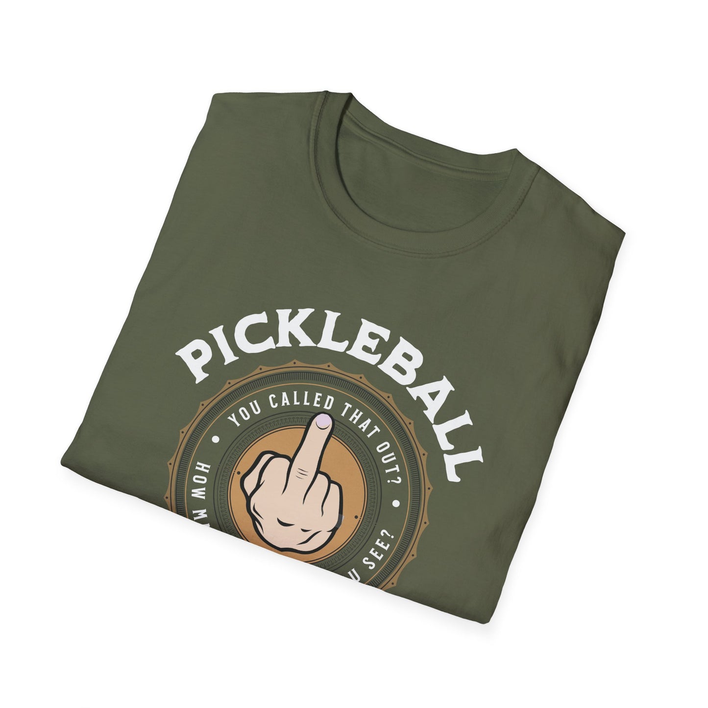 Pickleball. You Called That Out?  How Many Fingers Do You See?