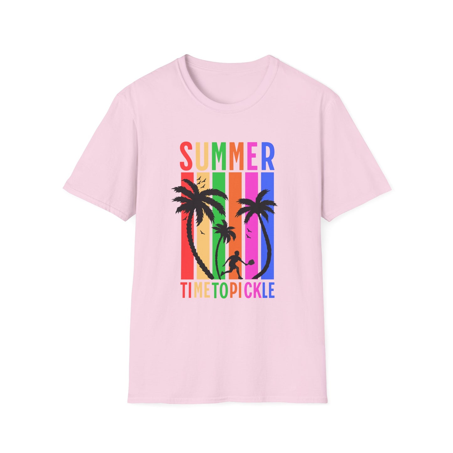 Summer. Time to pickle!. Unisex Softstyle T-Shirt