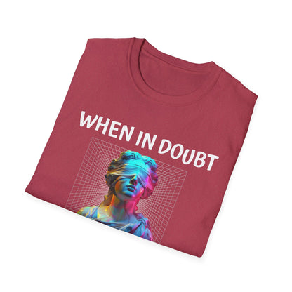 When In Doubt, Call It Out! Pickleball Tee.