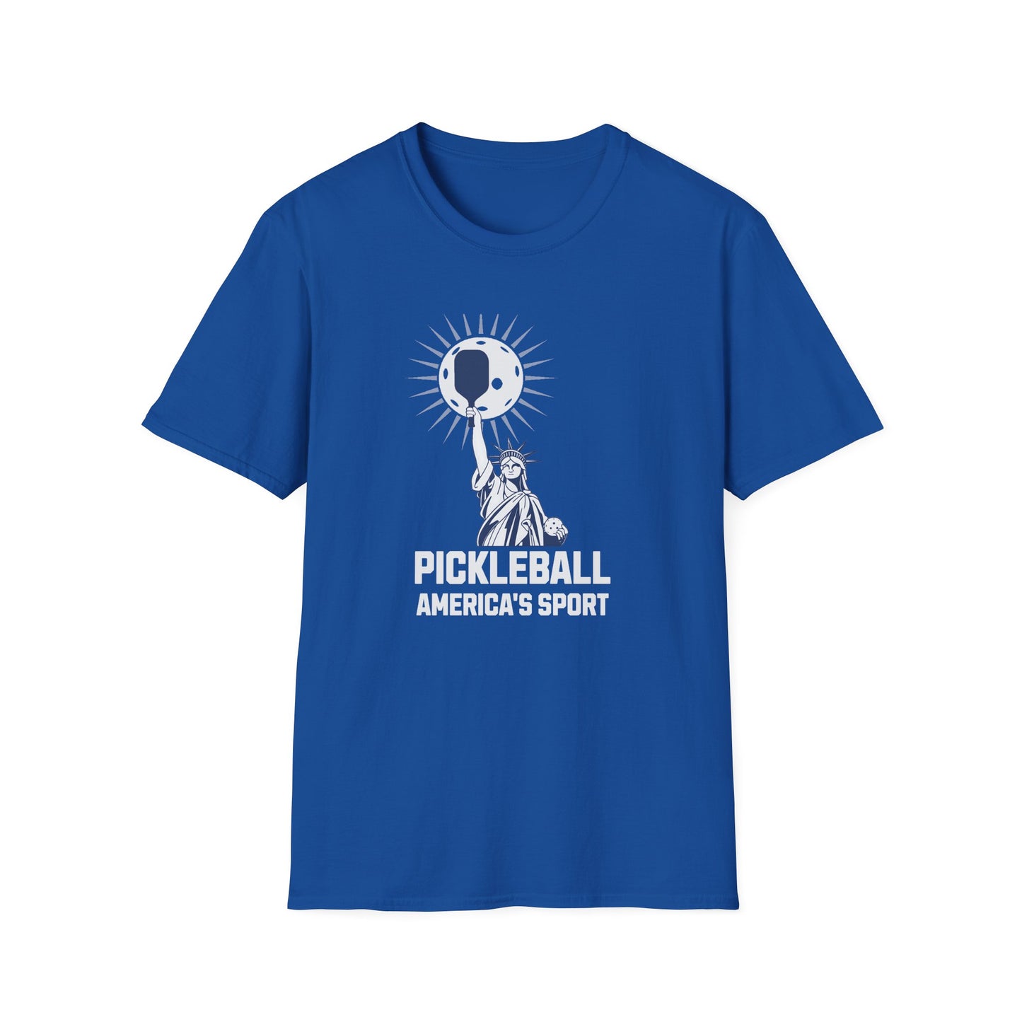 America's Sport. Pickleball.  Unisex Softstyle T-Shirt