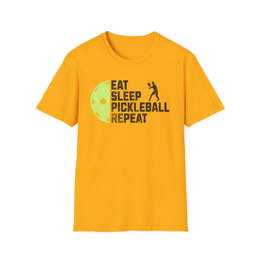 Eat. Sleep. Pickleball. repeat. Pickleball Shirt.