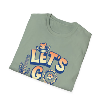 Let's Go Pickle. Pickleball Tee.