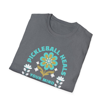 Pickleball Heals. Pickleball Tee.