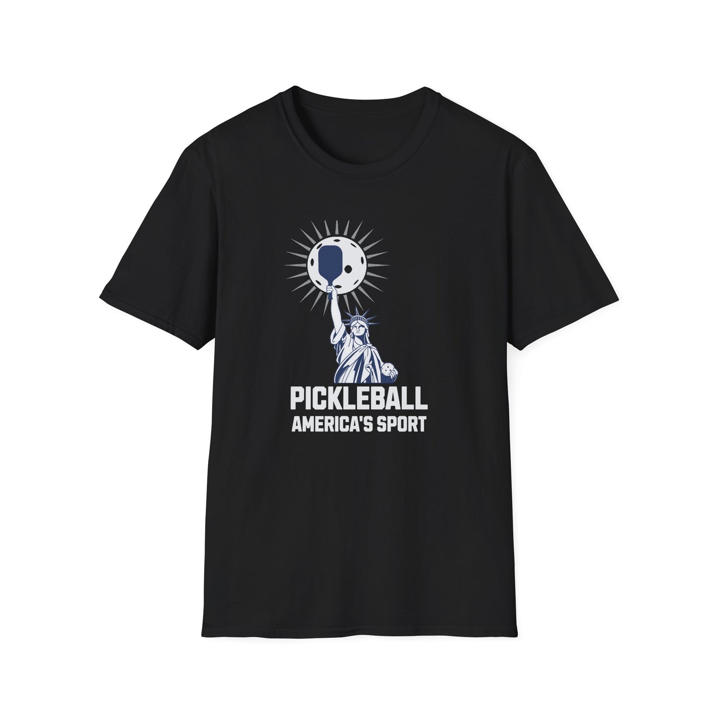 America's Sport. Pickleball.  Unisex Softstyle T-Shirt