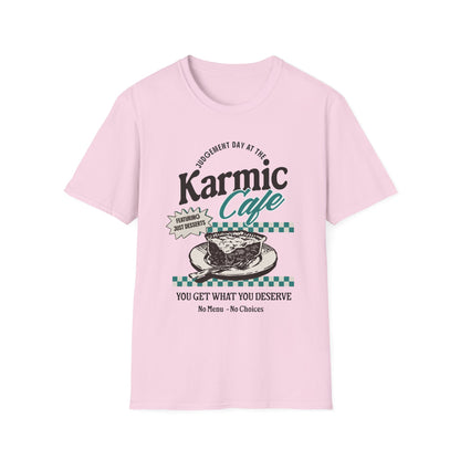 Karmic Cafe. Fun Tee.
