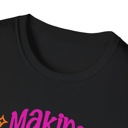 Making the World Happier. Pickleball Tee.