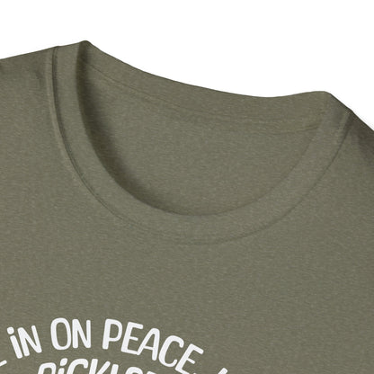 All In On Peace Love & Pickleball Shirt. Pickleball Lover Gift