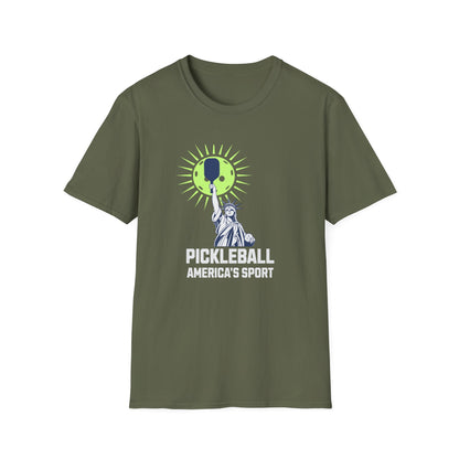 America's Sport. Pickleball.  Unisex Softstyle T-Shirt