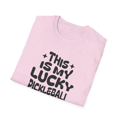 This Is My Lucky Pickleball Shirt.