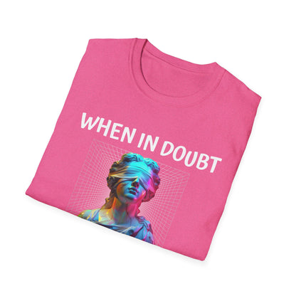 When In Doubt, Call It Out! Pickleball Tee.