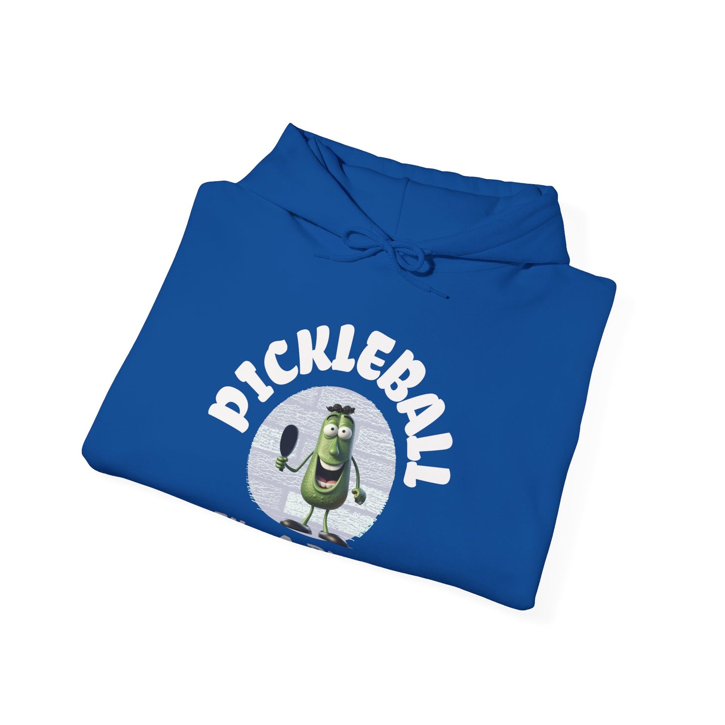 Pickleball. It's a big dill. Unisex Heavy Blend™ Hooded Sweatshirt