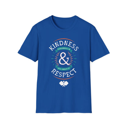 Kindness & Respect. Pickleball is All About It. Pickleball Shirt.