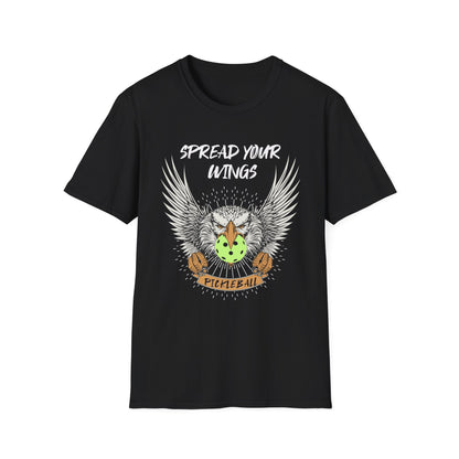Spread Your Wings. Pickleball Tee.