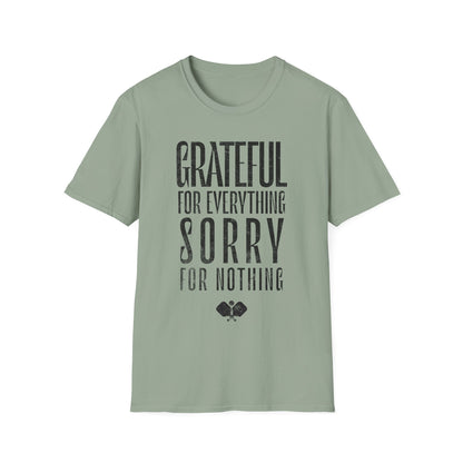 Grateful for Everything Pickleball Tee.