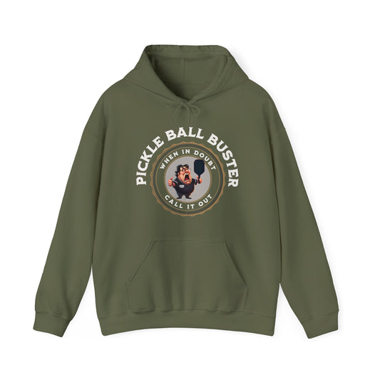 Pickle Ball Buster. Pickleball. Unisex Heavy Blend™ Hooded Sweatshirt