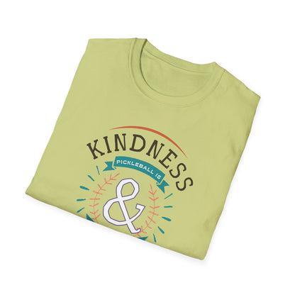 Kindness & Respect. Pickleball is All About It. Pickleball Shirt.