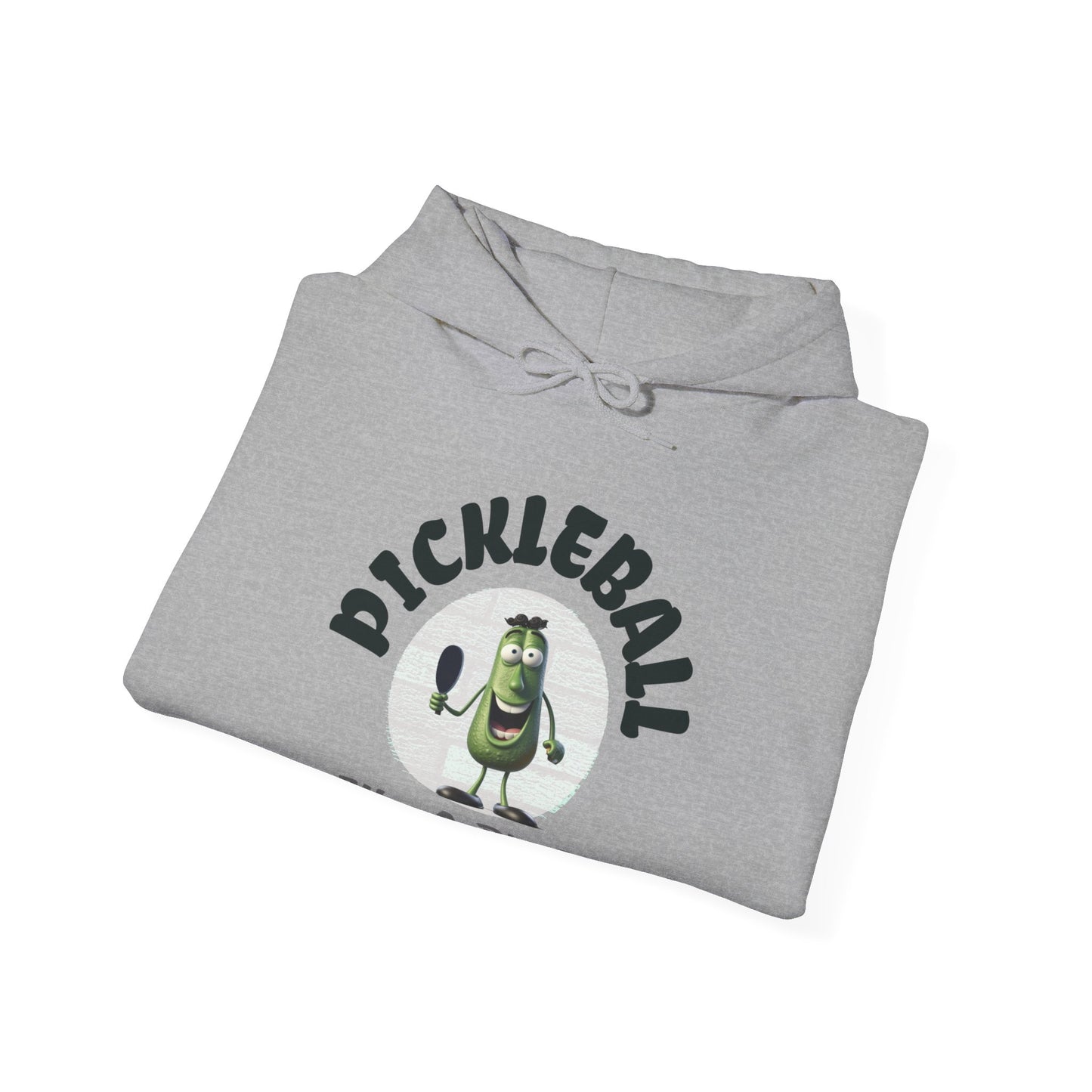 Pickleball. It's a big dill. Unisex Heavy Blend™ Hooded Sweatshirt