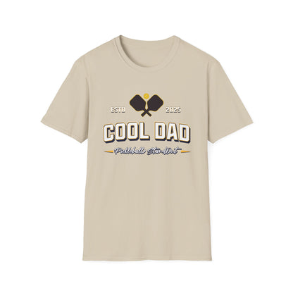 Cool Dad. Pickleball Tee.