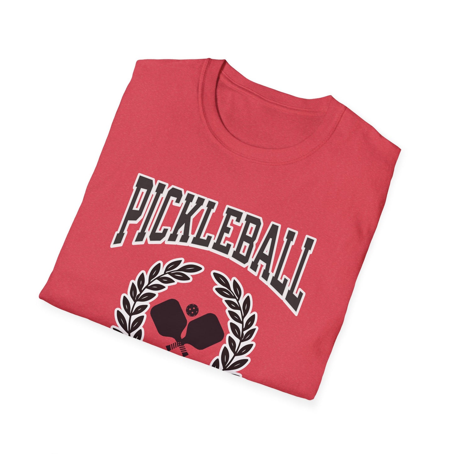 Pickleball with wreath.  Pickleball Tee.