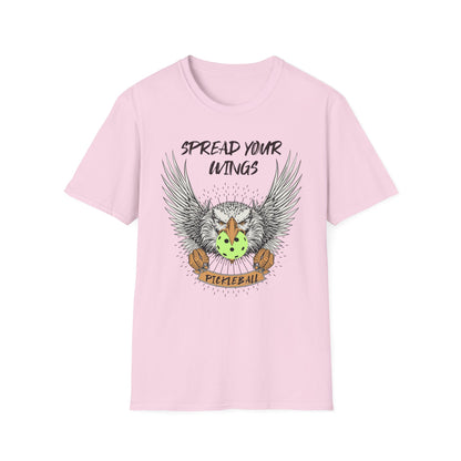 Spread Your Wings. Pickleball Tee.